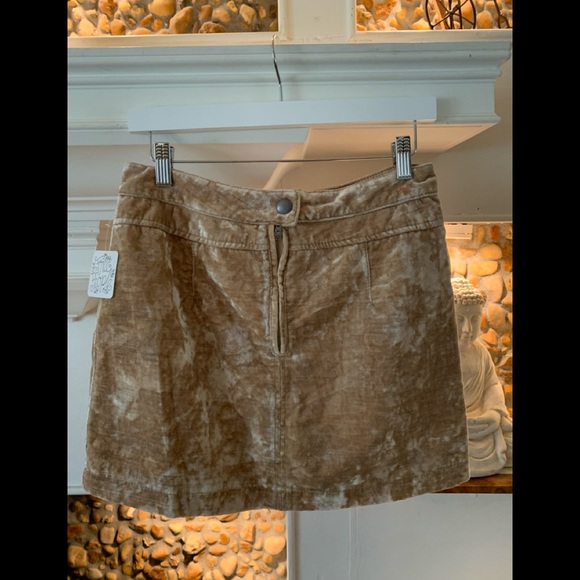 Free People Dust To Dust Velvet Skirt - Picture 9 of 12